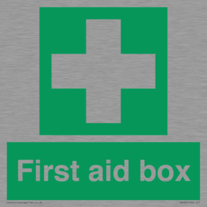 first aid box